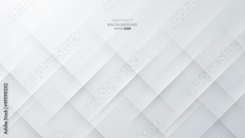 Abstract light and shadow on white gradient background. Vector illustration
