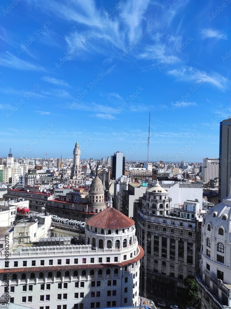 Buenos-Aires, vue des toits