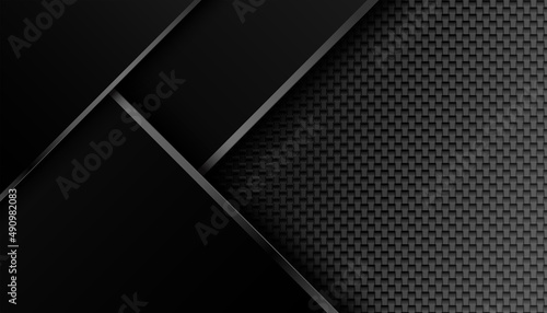 dark carbon fiber texture pattern background
