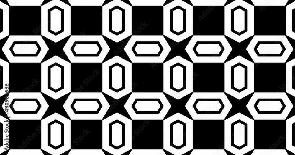 Looped kaleidoscope Abstract Symmetrical Of Geometric Seamless Pattern shape Looped kaleidoscope Abstract Symmetrical Of Geometric Seamless Pattern shape