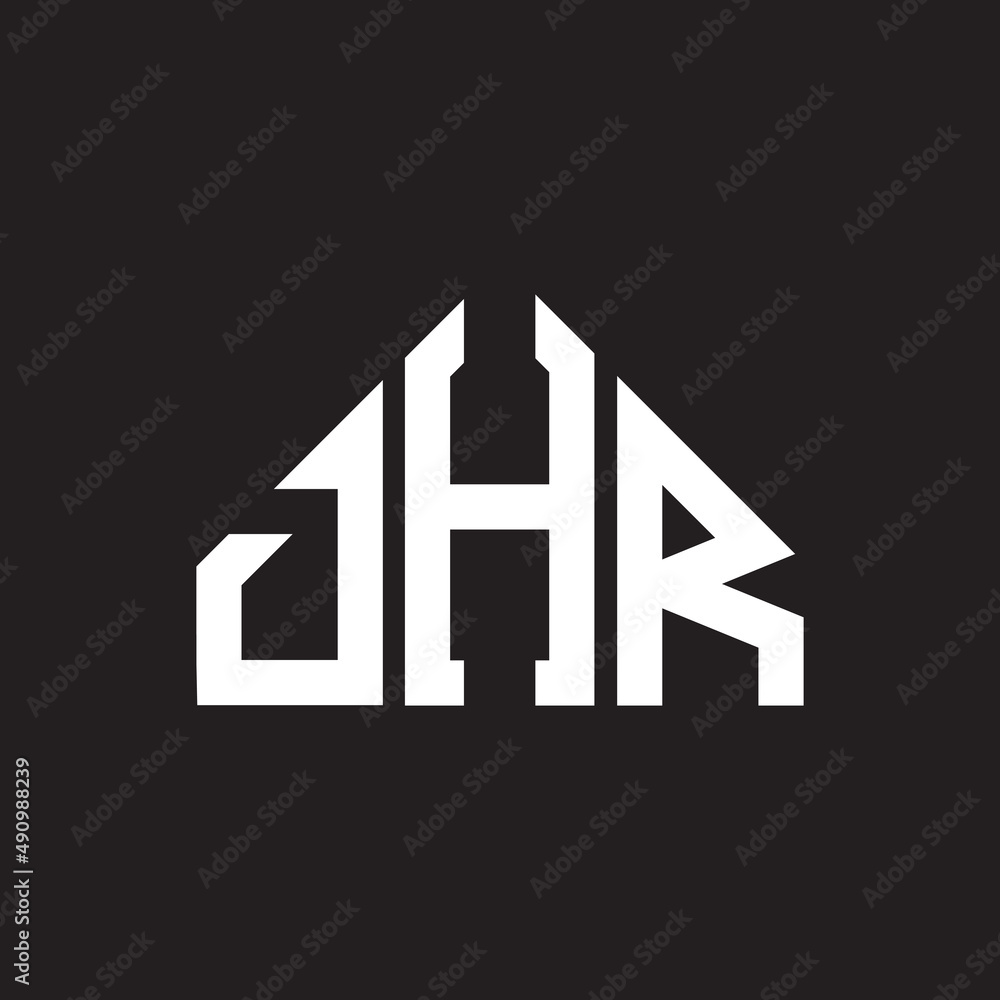 DHR letter logo design on black background. DHR creative initials letter logo concept. DHR letter design. DHR letter logo design on black background. DHR creative initials letter logo concept. DHR letter design.