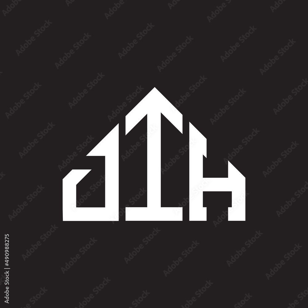DIH letter logo design on black background. DIH creative initials letter logo concept. DIH letter design. DIH letter logo design on black background. DIH creative initials letter logo concept. DIH letter design.