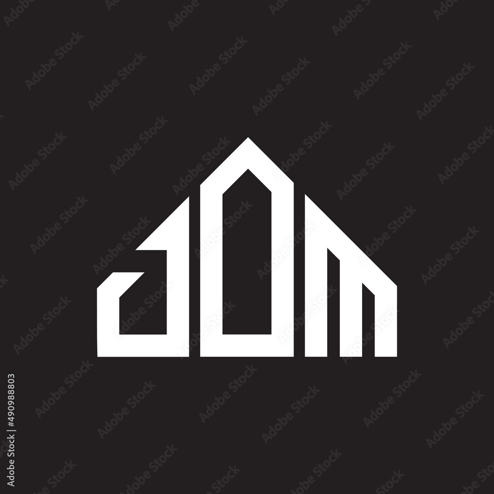 DOM letter logo design on black background. DOM creative initials letter logo concept. DOM letter design. DOM letter logo design on black background. DOM creative initials letter logo concept. DOM letter design.