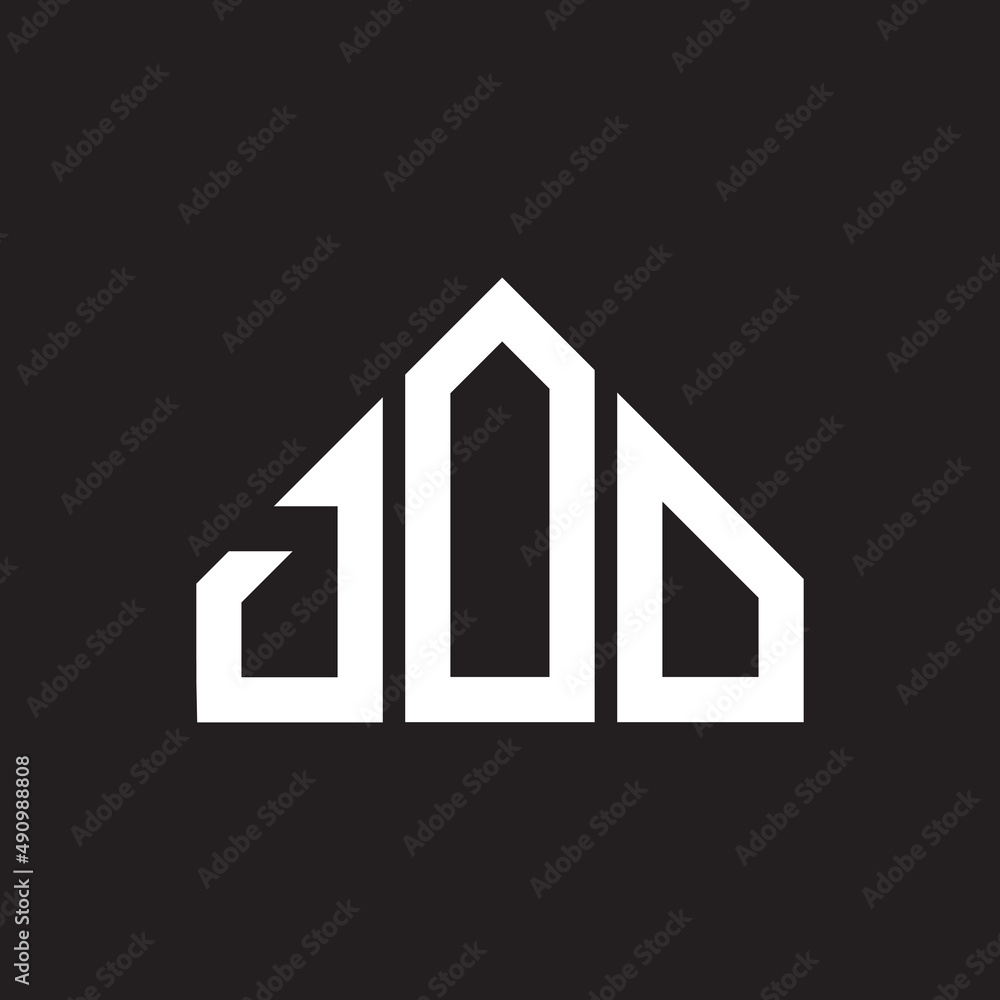 DOO letter logo design on black background. DOO creative initials letter logo concept. DOO letter design. DOO letter logo design on black background. DOO creative initials letter logo concept. DOO letter design.