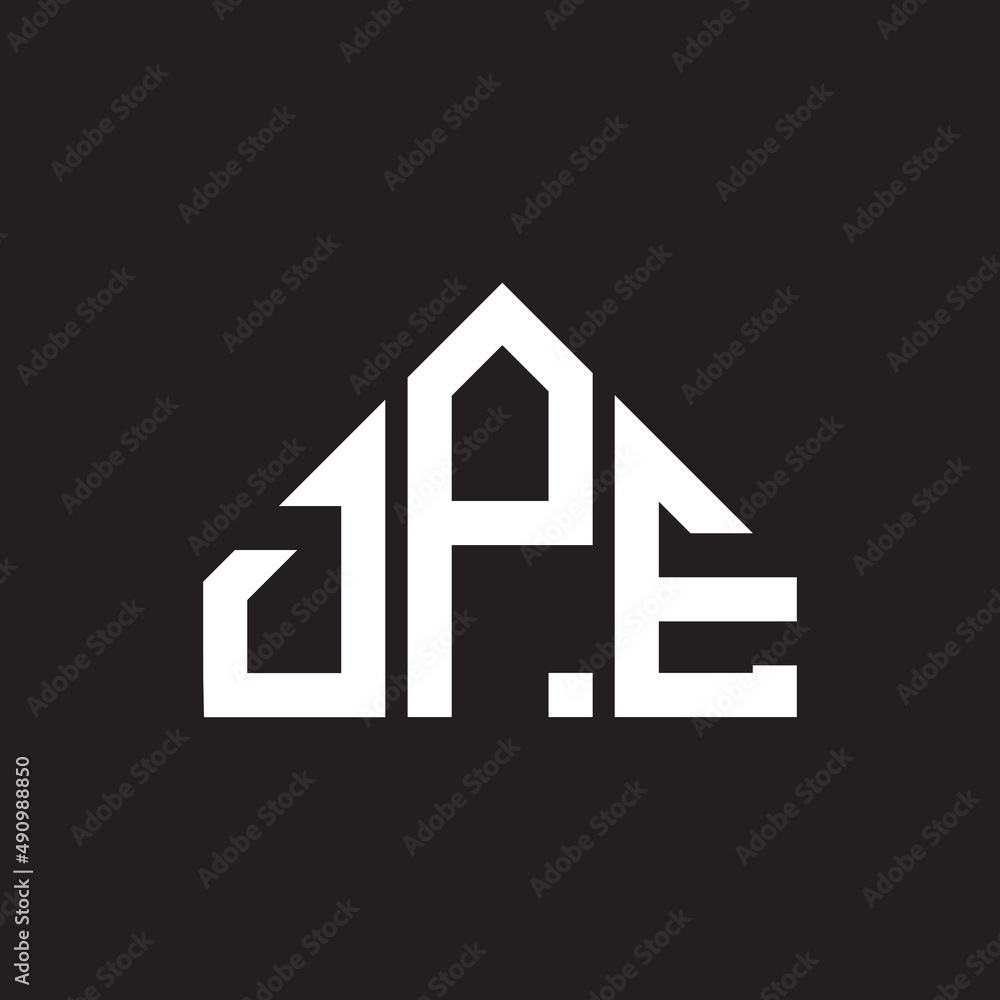 DPE letter logo design on black background. DPE creative initials letter logo concept. DPE letter design. DPE letter logo design on black background. DPE creative initials letter logo concept. DPE letter design.