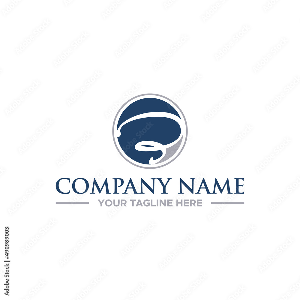 Naklejka premium B Initial for Your Company Logo Sign Design