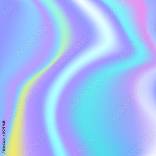 Colorful Holographic Iridescent Background Texture Design