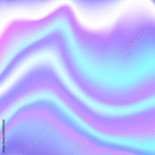 Pastel Pink Holographic Iridescent Background Texture Design