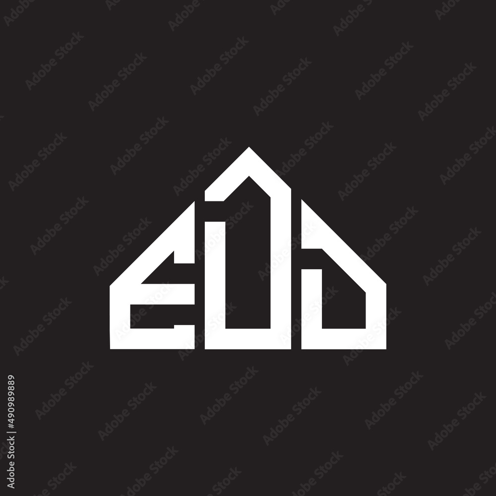 EDD letter logo design on black background. EDD creative initials letter logo concept. EDD letter design. EDD letter logo design on black background. EDD creative initials letter logo concept. EDD letter design.