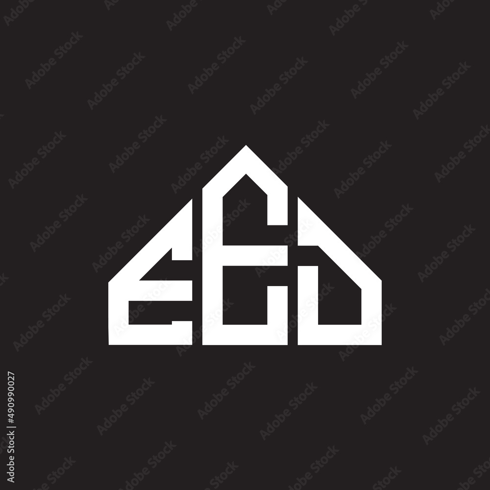 EED letter logo design on black background. EED creative initials letter logo concept. EED letter design. EED letter logo design on black background. EED creative initials letter logo concept. EED letter design.