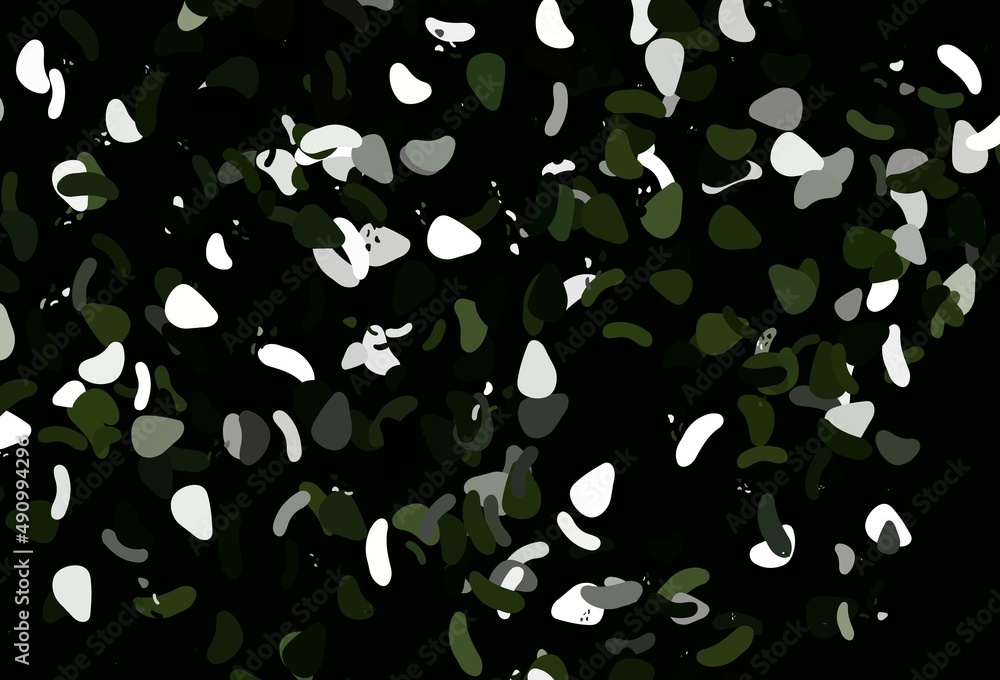 Light green vector backdrop with abstract shapes. Light green vector backdrop with abstract shapes.