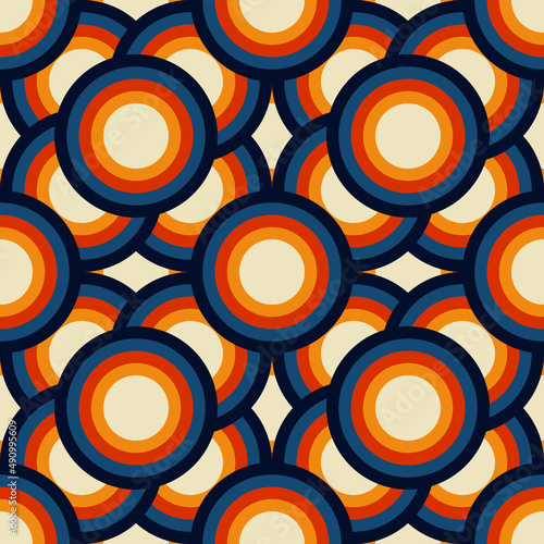 Seamless Vintage Pattern Wallpaper.