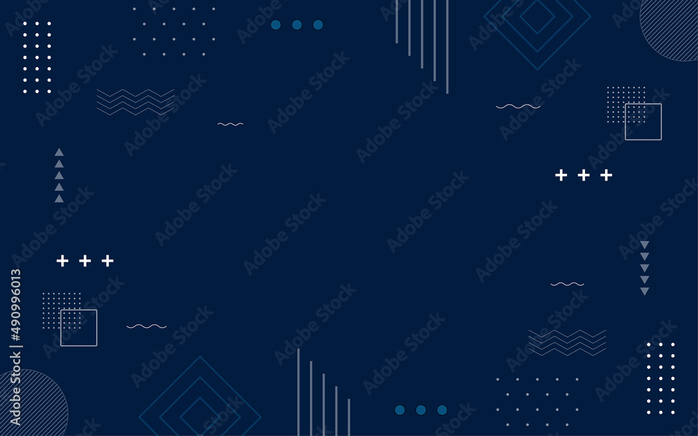 Obraz premium Geometric background with abstract shapes
