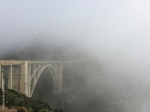 Bixby Bridge in Fog
