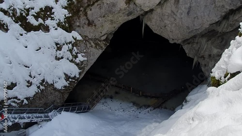 Scarisoara Cave from the Apuseni Mountains - Romania