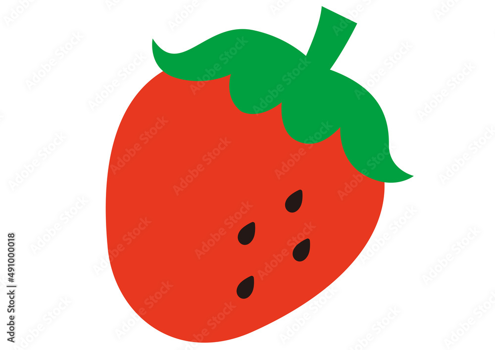 Obraz premium イチゴ,苺,いちご,フルーツ,果物,スイーツ,食べ物,八百屋,栄養,食材,給食,食品,生活,食料品,食事,生鮮食品,農産物,栽培,農作物,健康,自然,かわいい,青果