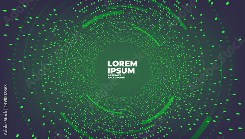 Digital technology background. Abstract tech visual for science template. Futuristic background with dots combination.