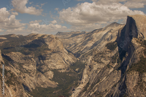 Autumnal natural landscape from Yosemite National Park, California, United States