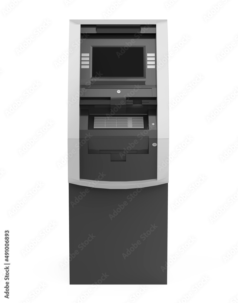 Automated Teller Machine Isolated Automated Teller Machine Isolated