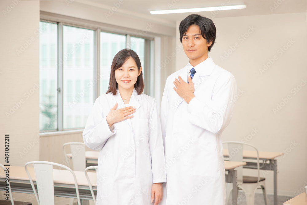 Fototapeta premium 医療スタッフ 