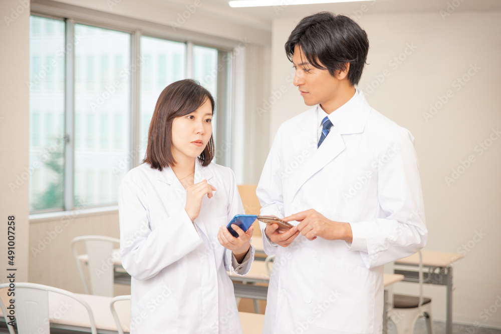 Obraz premium 医療スタッフ