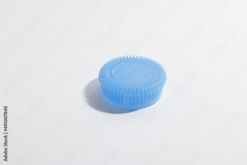 blue round plastic water bottle cap blue round plastic water bottle cap