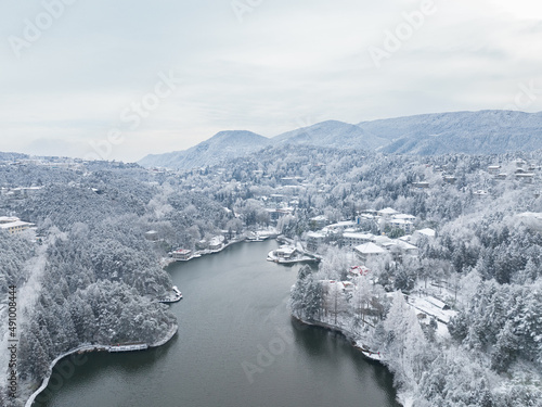 Wallpaper Mural Winter snow scene in Lushan 5A Scenic Area, Jiujiang City, Jiangxi Province Torontodigital.ca
