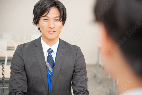 面接・打ち合わせ・カウンセリング風景
