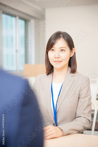 面接・打ち合わせ・カウンセリング風景
