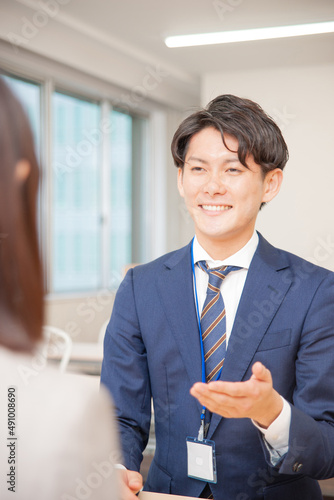 面接・打ち合わせ・カウンセリング風景
