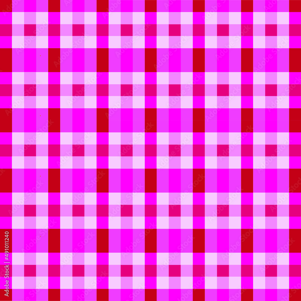 The fabric pattern uses squares to be arranged in a row using contrasting bright colors to create a perfect beauty. The fabric pattern uses squares to be arranged in a row using contrasting bright colors to create a perfect beauty.