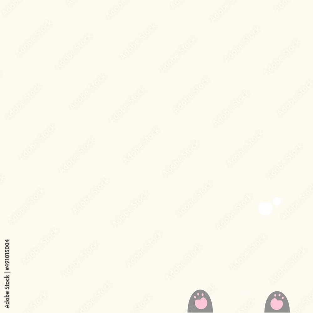 Curious, cartoon gray cat. Background for an image depicting a curious cat. Curious, cartoon gray cat. Background for an image depicting a curious cat.