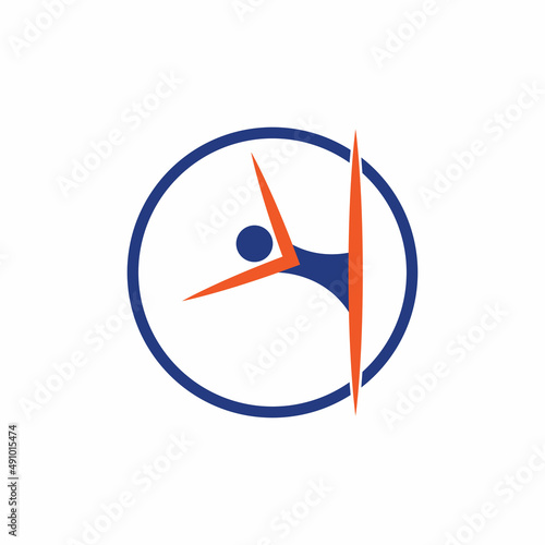 Human Healthy Life Logo template vector icon