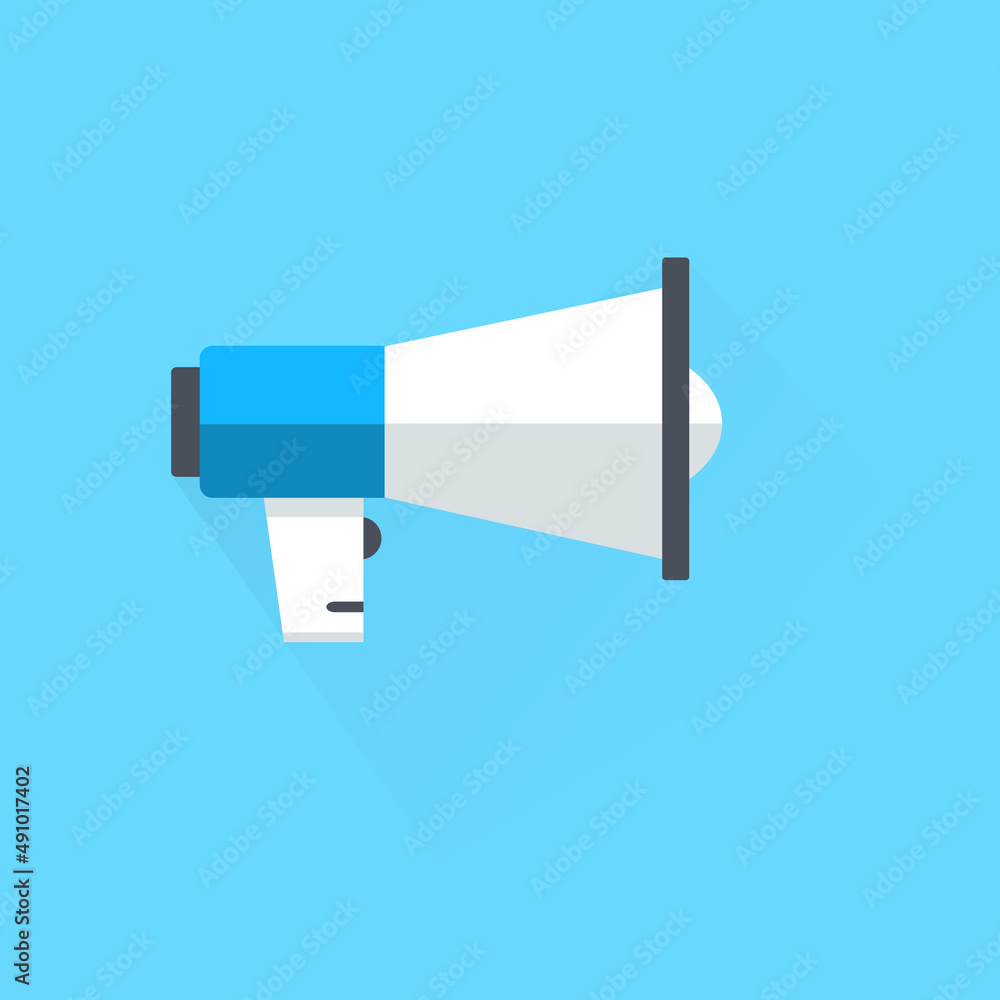 speaker megaphone, marketing campaigne, online business vector illustration speaker megaphone, marketing campaigne, online business vector illustration