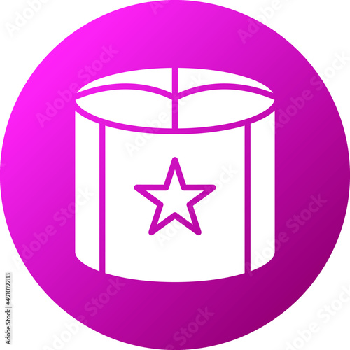 Pouf Icon Style