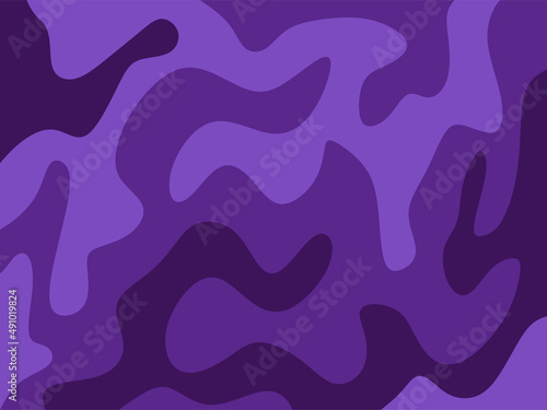Simple background with gradient purple wavy lines pattern