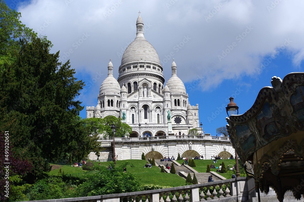Fototapeta premium basilique du Sacré cœur à Paris