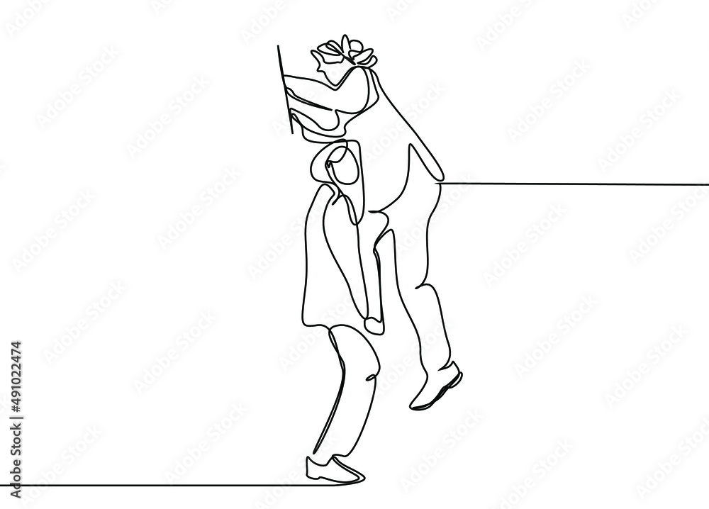 a business person who makes his hand like a stair step helps his other friend to overcome the obstacle