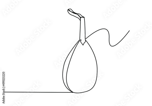 oud old traditional instrument drawing 