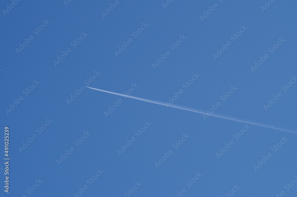 飛行機雲 飛行機雲