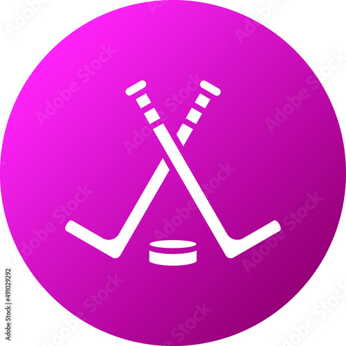 Ice Hockey Icon Style