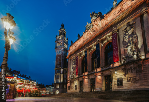 Fototapeta Naklejka Na Ścianę i Meble -  Lille opéra 
