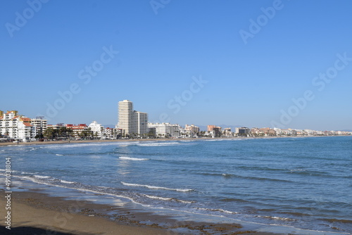 Litoral de playa.