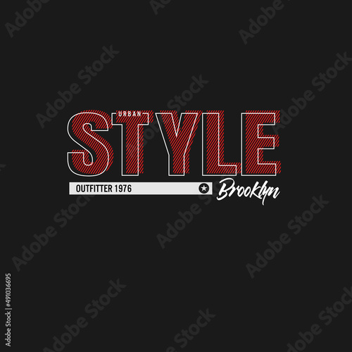 modern and stylish typography for print t shirt vector