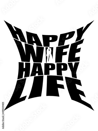 Hochzeit Happy Wife 
