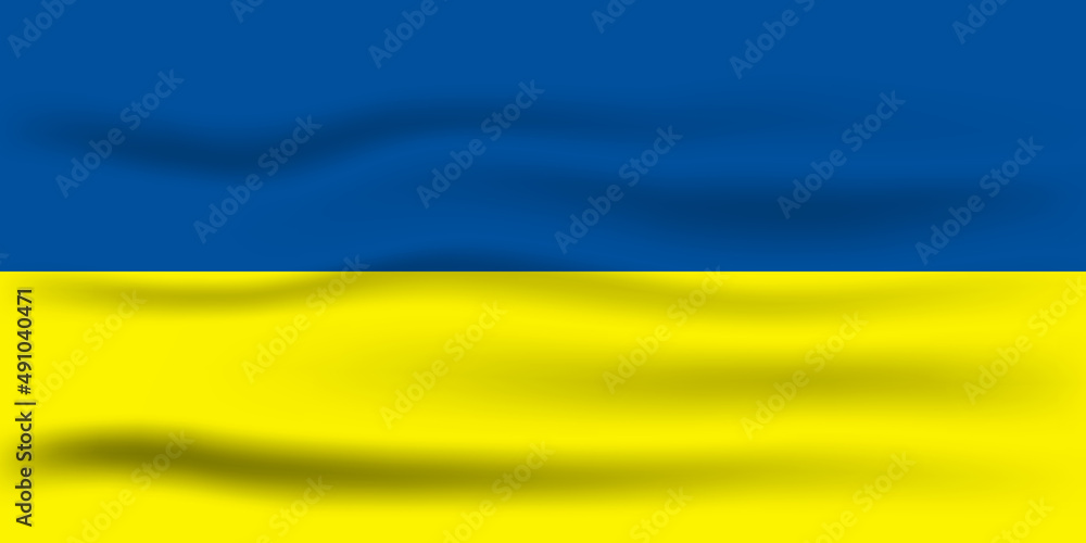 National flag of Ukraine fabric textile background. Pray for Ukraine. Stop the war. Ukraine. Vector illustration, flat design National flag of Ukraine fabric textile background. Pray for Ukraine. Stop the war. Ukraine. Vector illustration, flat design