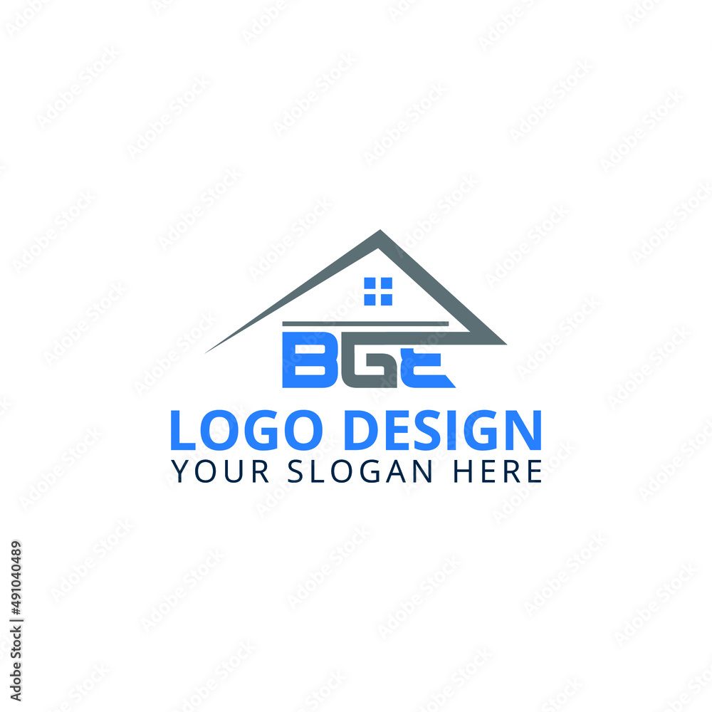 BGE Logo Design Real Estate Logo 
