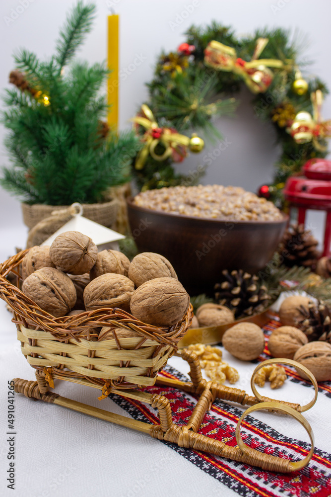 Traditional Ukrainian Christmas dish 