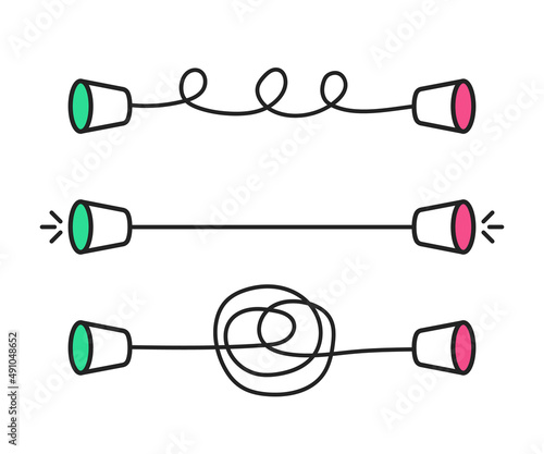 concept of abstract good and bad communication