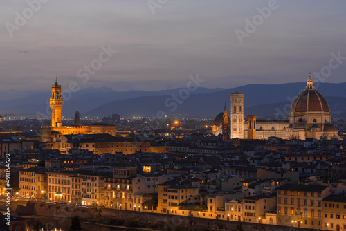 Evening view of Florence, Duomo © fotoplaton